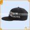 2016 New common fabric flat custom snapback baseball caps