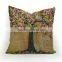 Factory supply beautiful forest landscape cushion custom size pillow case