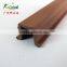 Yellow U Shape PVC/TPV Plastic Profile Products Extrusion