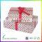 2016 New Design useful gift box with ribbon closure