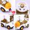 hot sell cow desigh baby slide ride on toy car