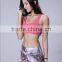 Seamless Yoga Sports Bra Push Up Racerback Fitness Tank Top