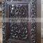 Antique Heavy Carved Mahogany Jewelery Box