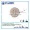 Hot selling 40mm round white color good stability microphone transmitter