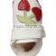 new model China manufacture newborn cow leather baby shoe