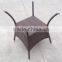 ZT-1082T cheap aluminum rattan garden table chairs sale