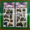 embossed PVC stickers motorcycle stickers