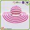 Wholesale Summer Women Foldable Straw Boater Cap Hat