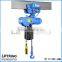 1.5t dual speed electric chain hoist with motorized trolley manufacturer with ISO , CE certification , LIFTKING brand