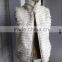 2015 Hot selling rabbit fur vest/genuine fur vest made in China