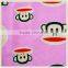 Cute Cartoon Design Printed Cotton Flannel Fabric