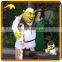 KANO6095 Customized Decoration Handmade Cartoon Fiberglass Shrek