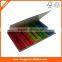 PET printed label sticker colored plastic sticky notes