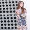 Latest Style Organza Burn Out Lace Fabric, Dot Design Lace Fabric for Women Fashion Dress