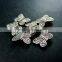 10x15mm vintage antiqued silver butterfly flat alloy beads DIY beading supplies 3993010