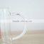 China supplier clear glass measuring cup with handle handmade glassware OEM ODM 250ml