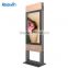 43inch 2500nits fan-cooling floor-standing LCD advertising displayer with touch screen
