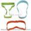 Funny Colorful Plastic Cake Mould Set, Baking Tools,pasty cutter