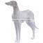 Fiberglass dog mannequin for display,animal mannequin,dog sculpture