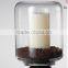 Unique mason oil burner lantern candle jars with stemmed for home wedding decoration