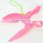 CY104 SCISSOR SCOOPER Adorable Plastic Mini Scissor Pet Scoop Dog Pooper Scooper Dog Cat Waste Pickup Sanitary Scissor Tools