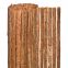 Cheap rural style  single/double faced tree bark screening roll fence