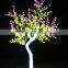 Home garden decorative 210cm Height outdoor artificial red flashing LED solar lighted up trees EDS06 1417