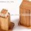 Natural bamboo color tableware antique toothpick holder