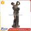 18th century standing elegant nude female bronze sculpture NTBH-003LI