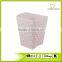 Arc-shape Metal Punched Decorative Trash Can For Home/Office