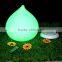 Remote Control Colour Changing D17*H19cm Solar Garden Lights with Solar Panels for Christmas Sales