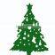 2017 felt artificial christmas tree decorations in stock
