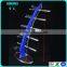 Hot 6 tiers Acrylic eyeglass frame stand 6 step glasses Display Riser Holder Perspex Glasses Display Stand Riser