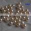 11-12mm white round freshwater loose pearl beads for jewelry making