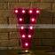 Ideal Holiday Led Letter Light Decoration