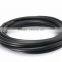 with 10 years experience high memory recovery flexible 16mm*12mm black PU air tube for industrial robot