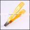 9 inch orange Kitchen Utensil PC+Steel Food Tongs wholesale/OEM Plastic salad/bread tongs In supplier price