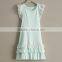 custom oem clothing sample new fashion model summer cap sleeve crochet lace long casual baby frocks kids beautiful model dresses