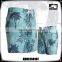 Polyester Cotton Spandex Material Short Swim Shorts Wholesale Custom Printing