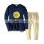 kids clothes china 2016 wholesale children clothing suit 100% cotton sweat suits