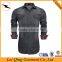 Casual long sleeve slim fit button denim shirts with pockets