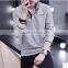 Spring clothing men's T-shirt with long sleeves lapel with clasp autumn clothes young men led the son leisure shirt Polo shirt