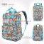 curved shoulder strap unisex light yellow backpacks