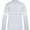 mens long sleeve slim fit shirt contrast collar and cuff