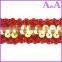 Sequin flower Trim