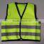 China high visibility motorcycle reflective vest with pocket for safety