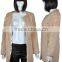 YR204 Genuine Rabbit Fur Jacket/Long Length Winter Real Rabbit Fur Clothes