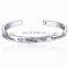 Forever Today Tomorrow Personalized Jewelry Hand Stamped bangle