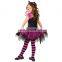 Purple & Black Halloween Kitty Cat Dress Set Halloween Sexy Bobcat costume