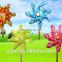 New colorful plastic windmill toys customer LOGO windmll toys
